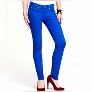 Rag & bone skinny intermix royal blue jeans 28